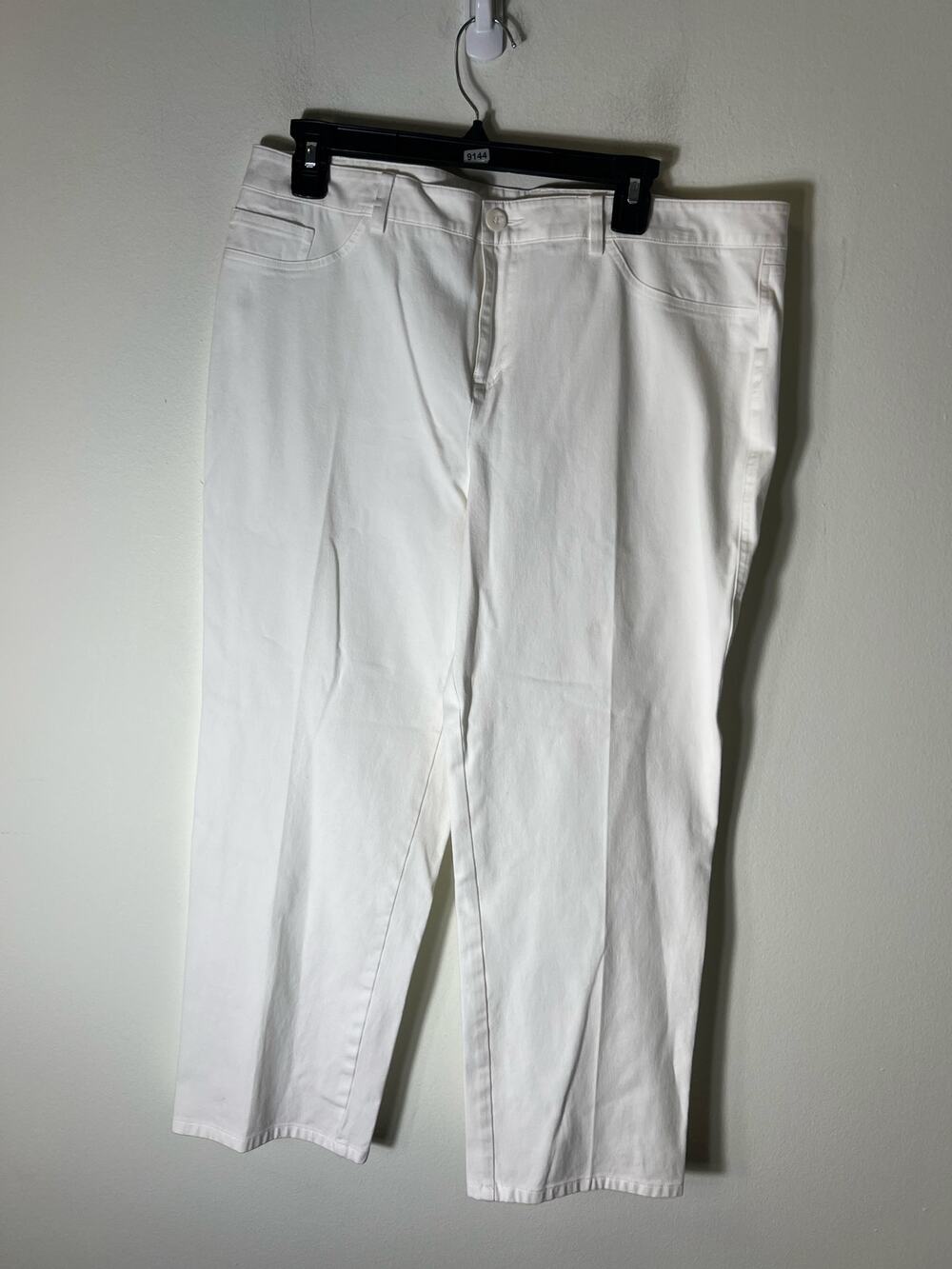 Peace of Cloth White Denim Sz 16